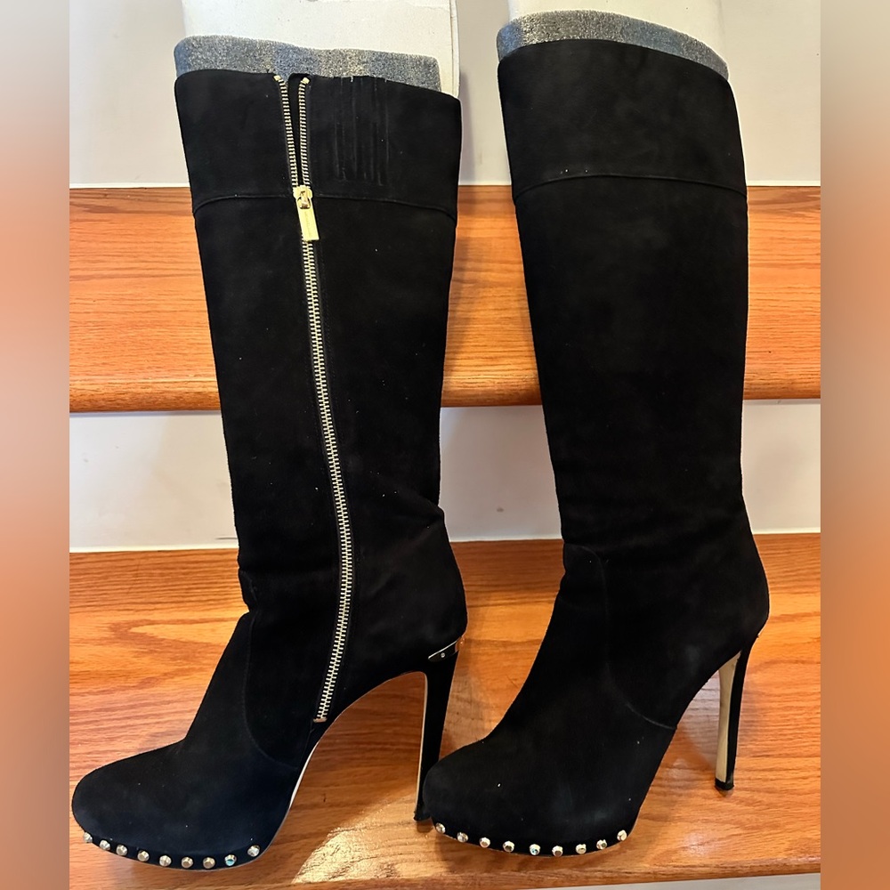 Michael Kors Black Heeled Boots